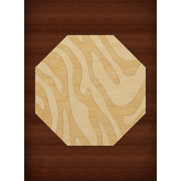 Dalyn Dover Area Rug DV2 Dv2 Lemon Ice Swirls Lines 12' x 12' Octagon