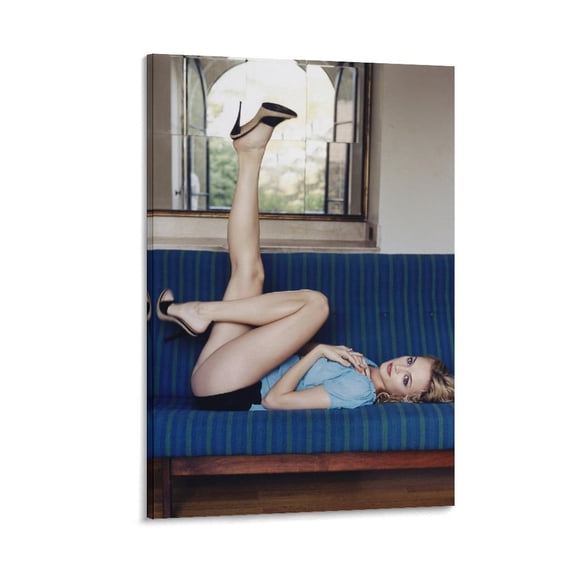 American Film Actresses Heather Graham Sexy Long Legs Poster Poster Cool Artworks Painting Wall Art Canvas Prints Hanging Picture Home Decor Posters Gift 24x36inch(60x90cm)
