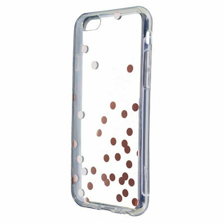 Kate Spade New York Case Cover iPhone 6s Plus 6 Plus - Clear / Rose Gold (Best Spades Game For Iphone)