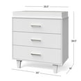 thumbnail image 4 of Child Craft Tremont 3-Drawer Dresser with Changing Table Topper, Anti-Tip Kit, Matte White, 4 of 5