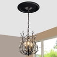 thumbnail image 6 of EIFHYT Ceiling Medallion Nylon 16" 2 Pack Black, 6 of 6