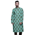 thumbnail image 1 of Atasi Indian Long Kurta For Mens Summer Wear Cotton Poplin Wedding Kurta Shirt, 1 of 7