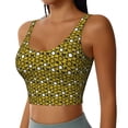 thumbnail image 2 of KLL Sunflowers 2 for Workout Tank Tops for Women,U Back Fitness Top Built in Shelf Bras Padded Fit for Yoga Gym-Small, 2 of 8