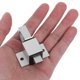 thumbnail image 5 of CRILSTYLEO 3Ud Pestillo Automático De Resorte En Aleación De Aluminio Para Puertas Y Gabinetes Color Plata, 5 of 6