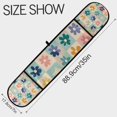 thumbnail image 3 of Yayeee Double Oven Mitt Kitchen Heat Resistant Baking 35" x7" Quilted Glove, Green Floral, 3 of 6