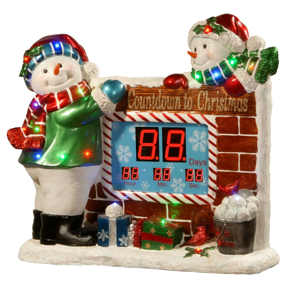 32" Christmas Countdown Clock