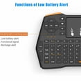 thumbnail image 4 of Dsscvnef Mini Wireless Lithium Ion Keyboard Rechargeable Ideal for Home & Use, 4 of 9
