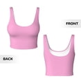 thumbnail image 5 of Naloa Rose Red Sports Bras for Women, High Support Bra with Removable Pads, Comfortable - Medium, 5 of 9