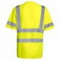 thumbnail image 7 of Rugged Blue Type R Class 3 Hi-Vis Wicking Mesh Short Sleeve T-Shirt, Hi-Vis Yellow, Large, 7 of 7