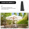 thumbnail image 4 of MasteelfCA 1 Ensemble Housse de Parasol de Patio Tige de Support Imperméable Housse de Parasol d'Extérieur, 4 of 8