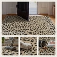thumbnail image 4 of KUETH 2.5x8 Leopard Runner Rug Machine Washable, Kitchen Runner Rug for Floor and Hallway, Non Slip Flat Pile Area Rug with Rubber Backing for Entryway Bathroom Bedroom Laundry, 4 of 7
