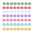 thumbnail image 4 of Miangastore 50pcs Hair Braid Rings Dreadlocks Rhinestone Hair Accessories for Women Fashion Shows, 4 of 8