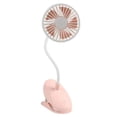thumbnail image 1 of Mini ventilador con clip de 3 velocidades con ventilador de enfriamiento flexible con manguera de ganso flexible, 1 of 7