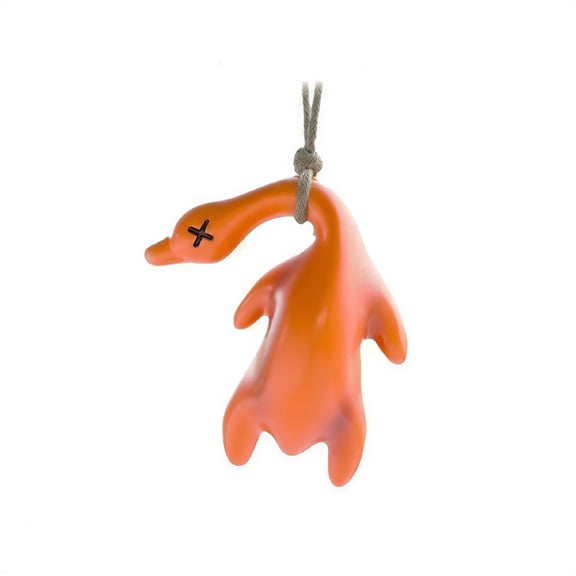 LAMIRO Color Changing Roast Duck Pendant, Funny Cute Car Pendant, Mirror Hanging Decoration UV Duck