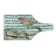thumbnail image 2 of Elephant Cutting Board, Big Animal with Floral Heart Trunk on Musical Noted Background Graphic, Decorative Tempered Glass Cutting and Serving Board, in 3 Sizes, by Ambesonne, 2 of 5