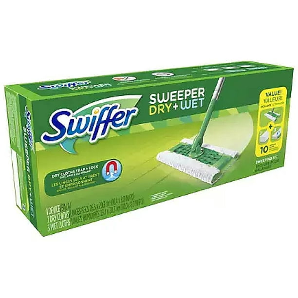 Swiffer Sweeper Floor Mop Starter Kit 1 ea (Pack of 4)