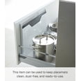 thumbnail image 6 of Yamazaki Home Magnetic Placemat Organizer, White, Steel, Magnetic, No Assembly, 6 of 7