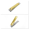 thumbnail image 5 of Unique Bargains Durable Water Ripple Nail Clippers 1 Pc Gold Tone, 5 of 6