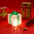thumbnail image 6 of Blueek Christmas Lighted Gift Boxes, Light Up Present Boxes, Plug in Lighted Xmas Boxes for Outdoor Indoor Christmas Tree, Yard, Home Decor, 6 of 6