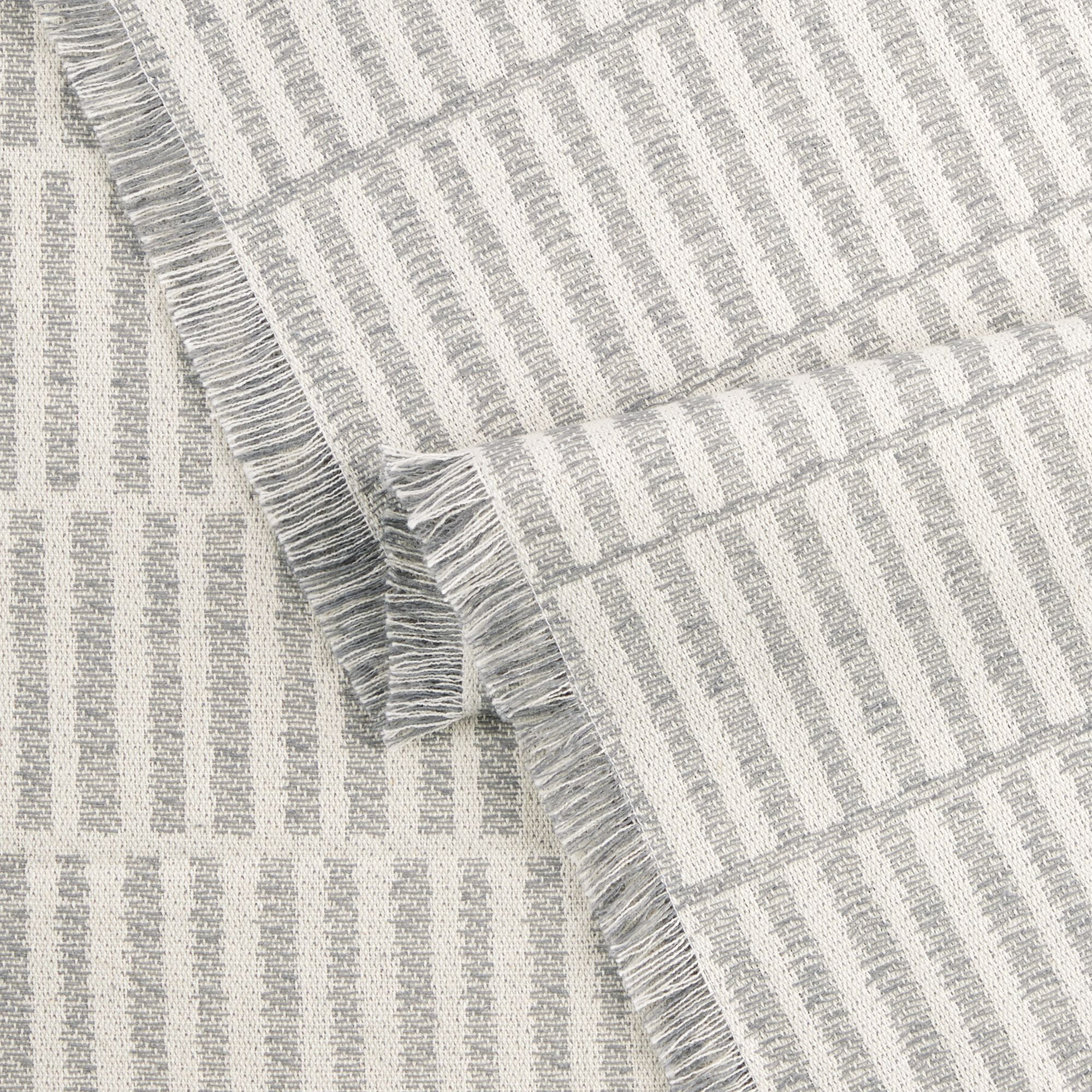 Better Homes & Garden Grid Check Square Fabric Napkin Set, Grey, 19"W x 19"L, 4 Pieces