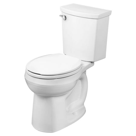 American Standard H2Optimum Siphonic Round Front Toilet 1.1 gpf in White