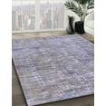 thumbnail image 2 of Ahgly Company Indoor Square Abstract Purple Abstract Area Rugs, 6' Square, 2 of 6