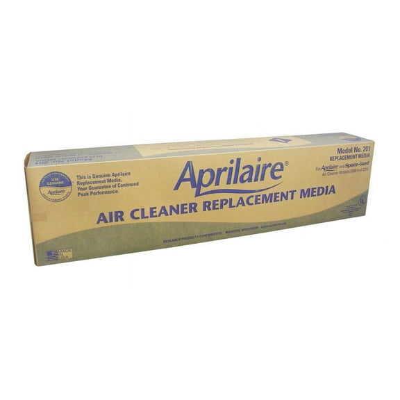 Genuine Aprilaire 201 Replacement Media Air Filter (2 Pack)