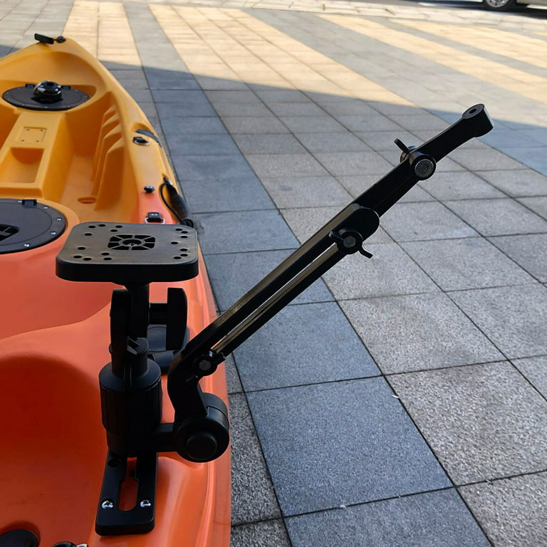 Fish Finder Base Bracket Transducer Mounting Fish Finder Mount For Kayak  Fishing 