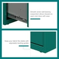 thumbnail image 5 of Space Solutions 30" Wide 3 Drawer Lateral File Cabinet for Home or Office, Fits Letter and Legal Paper Sizes, Teal, 5 of 14