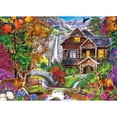 thumbnail image 3 of MasterPieces 1000 Piece Puzzle - Hidden Falls Cottage - 19.25"x26.75", 3 of 6
