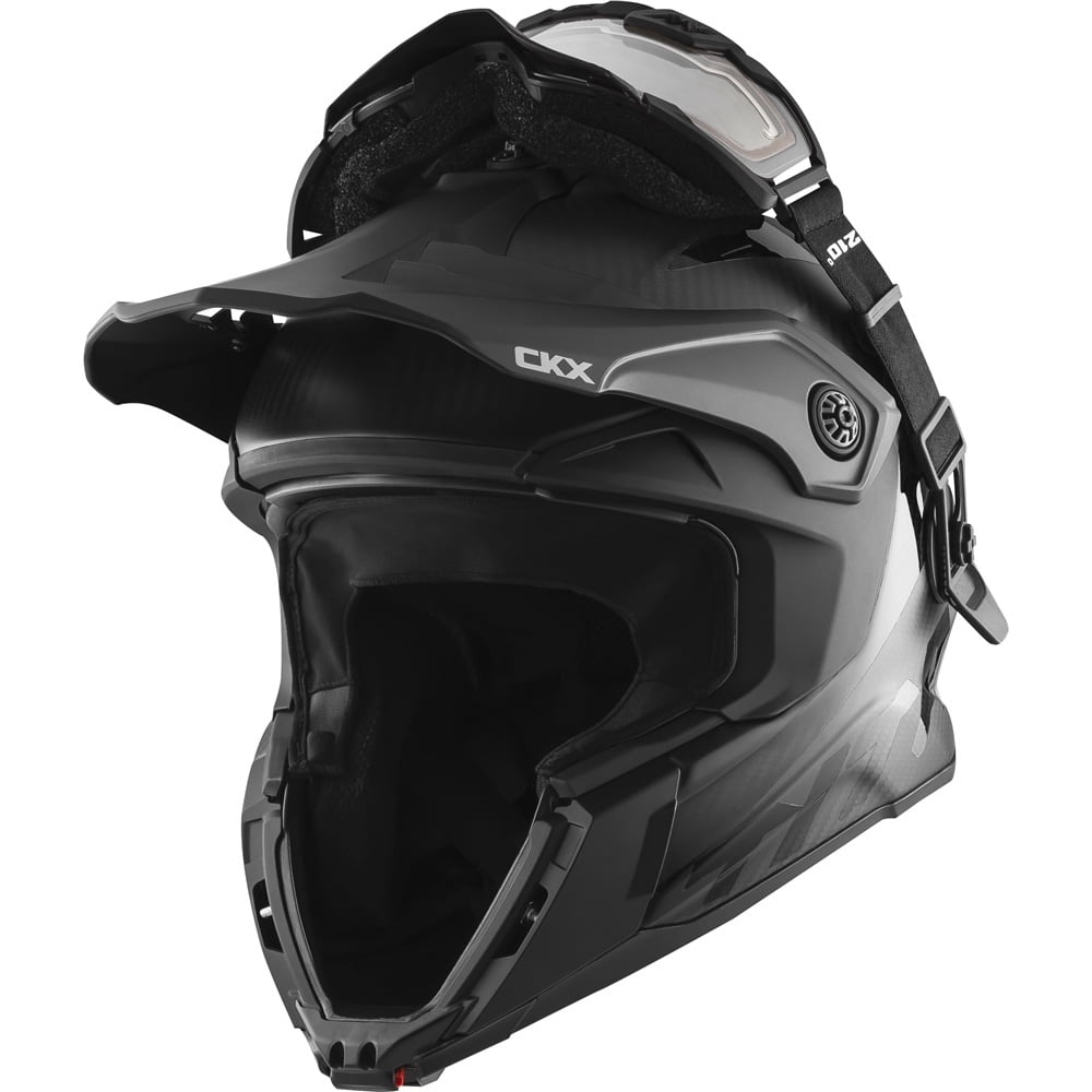 CKX Titan Original Full Face Snowmobile Helmet Carbon Gray 512604
