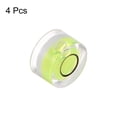 thumbnail image 3 of Unique Bargains 4 Packs Round Bubble Level 10x6mm Mini Circular Bullseye Spirit Levels for Leveling Camera Tripod Telescope, Lime, 3 of 6