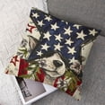 thumbnail image 7 of nygtbtfer Car Throw Pillow Covers, USA Flag Cushion Case for Sofa Couch Set of 2 White, 7 of 7