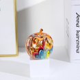 thumbnail image 2 of Pomme Colorée en Dessin Moderne en Résine Sculpture Créative, 2 of 4