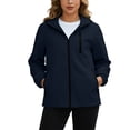 thumbnail image 5 of Lenago Women's Multi-Pocket Waterproof Hooded Hiking Trekking Jacket, 5 of 9