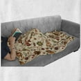 thumbnail image 6 of Paisley Soft Flannel Fleece Throw Blanket, Floral Design with Spring Motifs and Paisley Elements Oriental in Design, Cozy Plush for Indoor and Outdoor Use, 60" x 80", Multicolor, by Ambesonne, 6 of 6