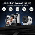 thumbnail image 6 of 5 Inch Baby Car Montior with 2K Baby Car Camera Full Crystal Night Vision, 6 of 7