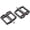 Black, variant on Yihuala Light weight Bicycles Platform Pedals 3 Seal Bearings Nonslip Bicycles Pedals for Mountain Cycling Road Bicycles