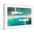 thumbnail image 2 of "Fishing Boats" Framed Painting Print, 2 of 5
