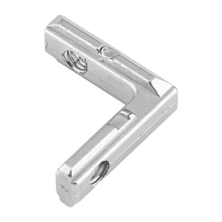 

Corner Bracket 10pcs EU-2020 EU-3030 EU-4040 Optional L Shaped Bracket For 8mm Slot For Steel Angle Bracket
