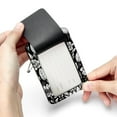 thumbnail image 7 of Easter Egg Square PU Leather Luggage Tags - 2 Pack with Privacy Cover and Stainless Steel Ring - Suitable for Travel, Backpack, Handbag - Suitcase Tags, Travel Tag, 7 of 7