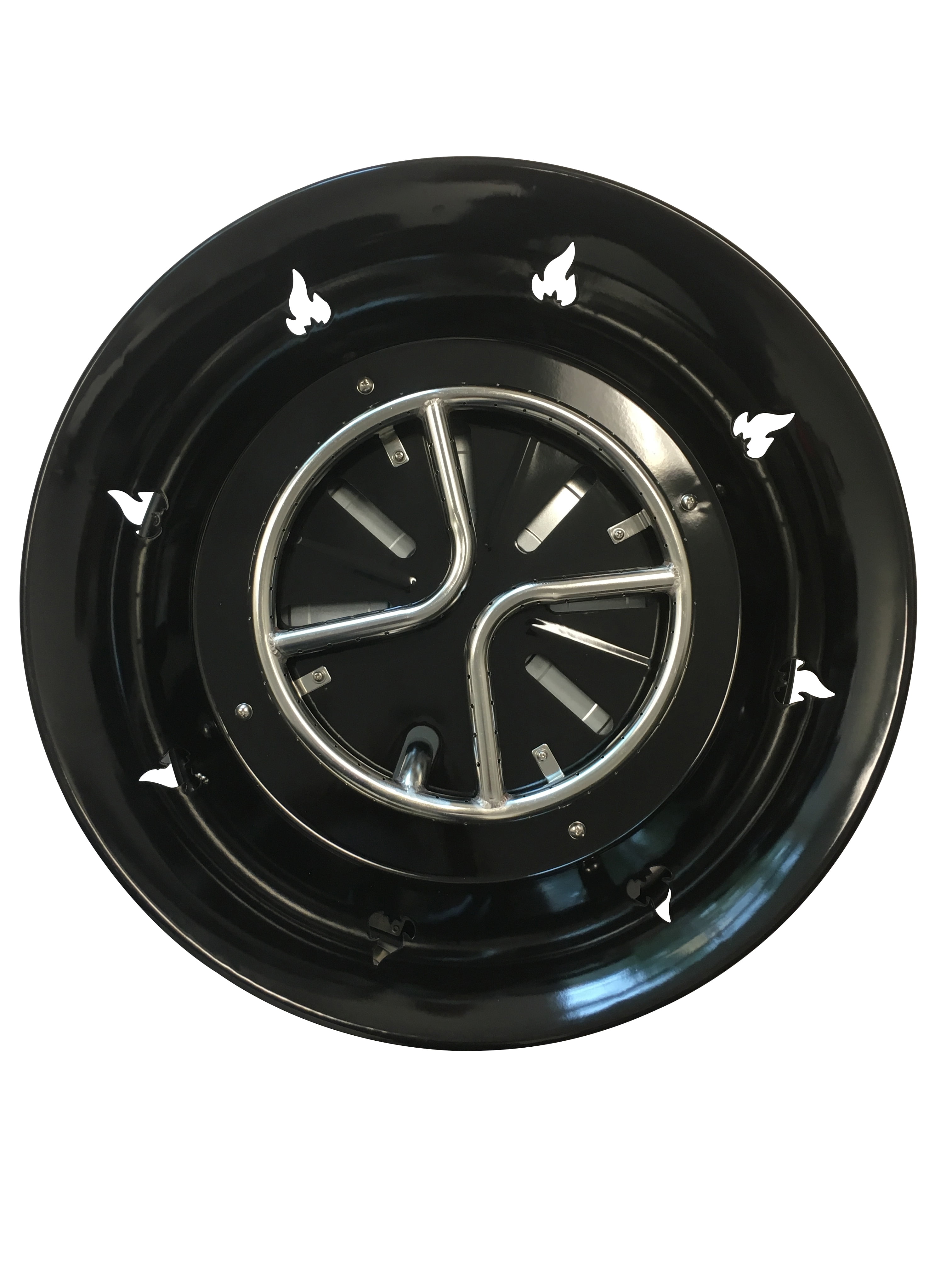 outlander portable propane fire pit on Outland Firebowl Cypress 21 Steel Portable Propane Fire Pit With Cover Carry Kit Walmart Com Walmart Com