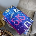 thumbnail image 3 of Sister Gifts Blanket for Sisters from Brother or Sister, Unique Sister Birthday Gifts from Sister Gifts for Sister, Best Birthday Gifts for Sister Super Soft Throw Blankets 50x60in, 3 of 6