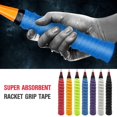 thumbnail image 2 of 3Pcs Badmintons Rackets Grip PU Tennis Grip Head Overgrips Sport Tape Antislip Skidproof Sweat Band Grip Sweatband, 2 of 20