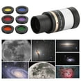 thumbnail image 1 of Filtro de ocular del telescopio astronómico, telescopios astronómicos planetas filtro nebulosa mini para al aire libre para debilitar la luz para acordgar color, 1 of 7