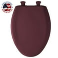 thumbnail image 2 of Bemis 1200SLOWT373 Elongated Closed Front Toilet Seat with Cover in Loganberry, 2 of 3