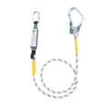 thumbnail image 1 of Abbracc Security Harness Lanyard Belt Shock Absorbing Rope Equipment Professional Work Security Belt with Hook Connector for Climbing 3m Single Hook, 1 of 9