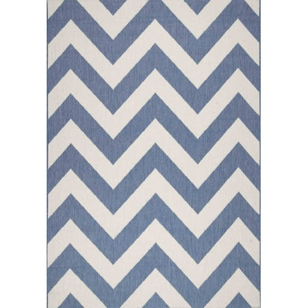 nuLOOM Machine-Made Maxine Outdoor Chevron Area Rug