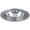 Nickel Baffle with Nickel Ring, variant on Elco ELA101N 6" Clear Reflector - Nickel