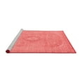thumbnail image 2 of Ahgly Company Machine Washable Indoor Rectangle Abstract Red Modern Area Rugs, 3' x 5', 2 of 4
